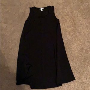 Black shift dress